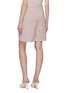 Back View - Click To Enlarge - TIBI - Pleated virgin wool shorts