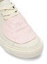 Detail View - Click To Enlarge - BOTH - Rubber patch leather low top sneakers