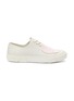 Main View - Click To Enlarge - BOTH - Rubber patch leather low top sneakers