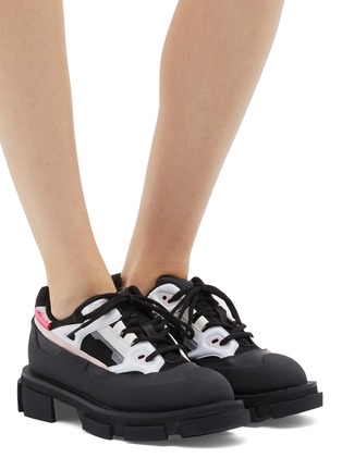 Figure View - Click To Enlarge - BOTH - 'Gao Runner' colourblock web panelled sneakers