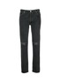 Main View - Click To Enlarge - RE/DONE - Leather patch distressed jeans
