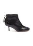 Main View - Click To Enlarge - NICHOLAS KIRKWOOD - 'Delfi' faux pearl drawstring leather ankle boots