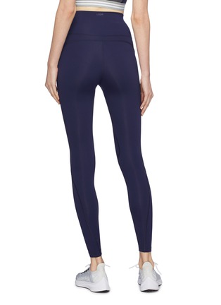 Back View - Click To Enlarge - 72883 - 'Limitless Night' curved seam performance leggings