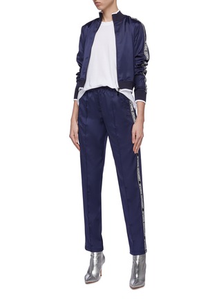 Figure View - Click To Enlarge - OPENING CEREMONY - Logo stripe sleeve track jacket
