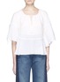 Main View - Click To Enlarge - SEE BY CHLOÉ - Ruffle cotton top