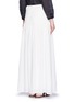Back View - Click To Enlarge - SEE BY CHLOÉ - Floral lace cotton voile maxi skirt