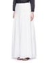 Front View - Click To Enlarge - SEE BY CHLOÉ - Floral lace cotton voile maxi skirt