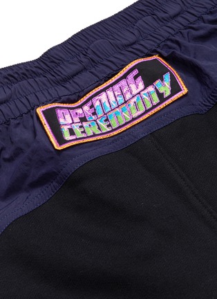  - OPENING CEREMONY - Nylon patchwork drawcord sweatpants