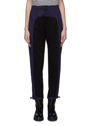 Main View - Click To Enlarge - OPENING CEREMONY - Nylon patchwork drawcord sweatpants