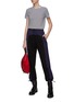 Figure View - Click To Enlarge - OPENING CEREMONY - Nylon patchwork drawcord sweatpants
