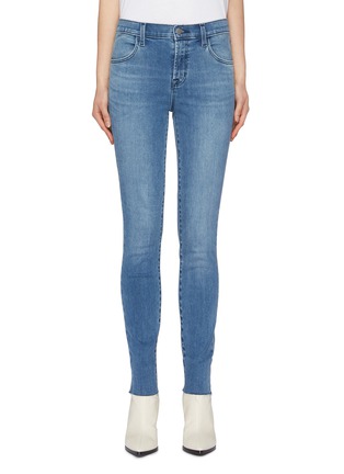 Main View - Click To Enlarge - J BRAND - 'Maria' raw cuff skinny jeans