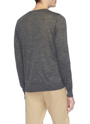 Back View - Click To Enlarge - ISAIA - Cashmere blend sweater