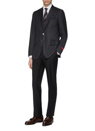 Figure View - Click To Enlarge - ISAIA - Wool-mohair pants