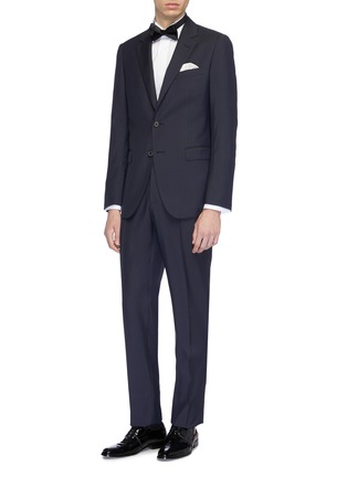 Figure View - Click To Enlarge - ISAIA - 'Londra' wing tip collar tuxedo shirt