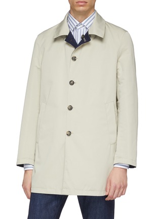 Detail View - Click To Enlarge - ISAIA - Reversible water-repellent coat