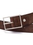 Detail View - Click To Enlarge - ISAIA - Reversible suede belt