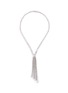Main View - Click To Enlarge Main View - Click To Enlarge - CZ by Kenneth Jay Lane - Cubic zirconia tassel fringe necklace