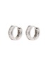 Main View - Click To Enlarge - CZ BY KENNETH JAY LANE - Cubic zirconia pavé mini hoop earrings