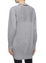 Back View - Click To Enlarge - ALEXANDER WANG - Zip shoulder Merino wool sweater