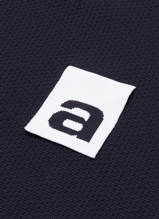  - ALEXANDER WANG - Logo patch knit T-shirt