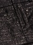 Detail View - Click To Enlarge - ALEXANDER WANG - Besom pocket lacquered tweed mini skirt