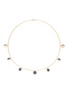 Main View - Click To Enlarge - PAMELA LOVE - 'Moon Phase' sapphire 18k yellow gold necklace