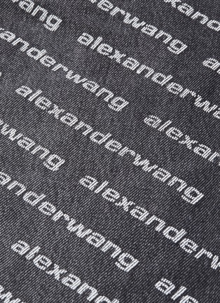  - ALEXANDER WANG - Bluff' logo print jeans