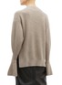 Back View - Click To Enlarge - ALEXANDER WANG - Bell sleeve rib knit mock neck sweater
