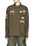 Main View - Click To Enlarge - ANGEL CHEN - Embroidered badge worker shirt
