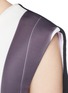 Detail View - Click To Enlarge - YIRANTIAN - Collage digital print scuba jersey cashmere dress