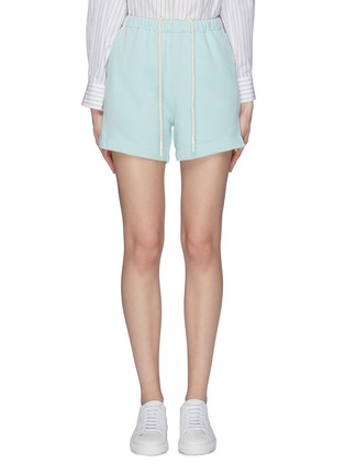 Main View - Click To Enlarge - BASSIKE - Stripe outseam sweat shorts