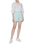 Figure View - Click To Enlarge - BASSIKE - Stripe outseam sweat shorts