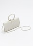 Detail View - Click To Enlarge - COMPLÉT - 'Valery' ring handle mini leather envelope clutch