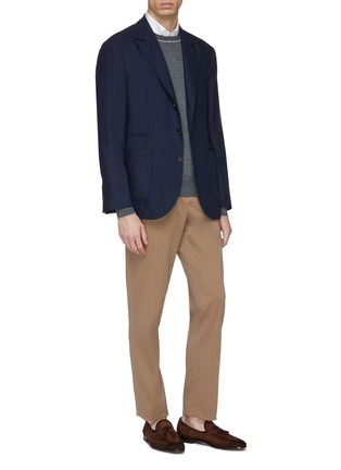 Figure View - Click To Enlarge - BRUNELLO CUCINELLI - Cashmere soft blazer