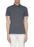 Main View - Click To Enlarge - BRUNELLO CUCINELLI - Layered cuff polo shirt