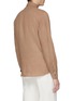 Back View - Click To Enlarge - BRUNELLO CUCINELLI - Linen-cotton shirt