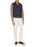 Figure View - Click To Enlarge - BRUNELLO CUCINELLI - Linen-cotton shirt
