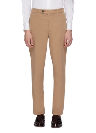 Main View - Click To Enlarge - BRUNELLO CUCINELLI - Twill chinos