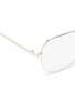 Detail View - Click To Enlarge - FOR ART'S SAKE - 'Chelsea' metal aviator optical glasses