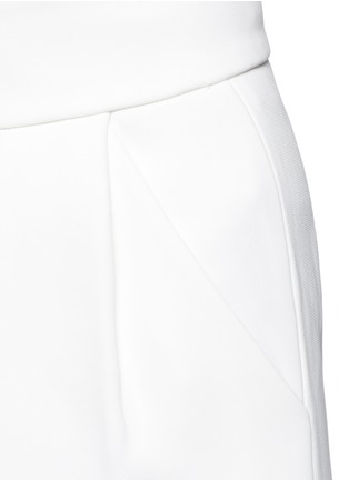 Detail View - Click To Enlarge - COMME MOI - Wide leg crepe pants