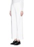 Front View - Click To Enlarge - COMME MOI - Wide leg crepe pants