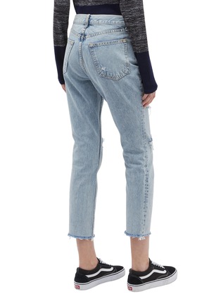 Back View - Click To Enlarge - RAG & BONE - Ripped skinny jeans