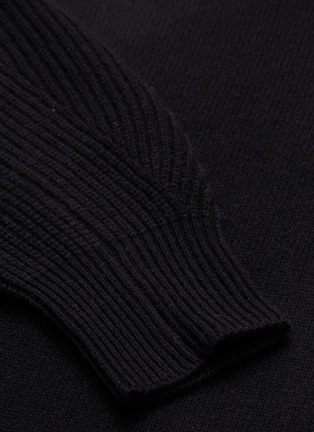  - RAG & BONE - 'Yorke' rib knit sleeve cashmere sweater