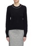 Main View - Click To Enlarge - RAG & BONE - 'Yorke' rib knit sleeve cashmere sweater
