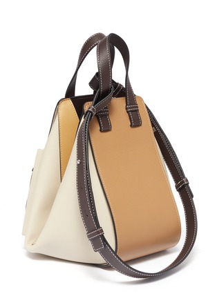 Detail View - Click To Enlarge - LOEWE - 'Hammock' colourblock small leather bag