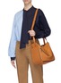 Front View - Click To Enlarge - LOEWE - 'Hammock' small leather bag