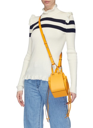 Figure View - Click To Enlarge - LOEWE - 'Hammock Dw' mini leather bag