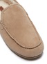 Detail View - Click To Enlarge - VINCE - 'Gino' shearling lined suede slip-ons