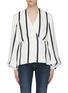 Main View - Click To Enlarge - EQUIPMENT - 'Alaine' stripe wrap shirt