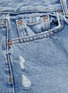  - GRLFRND - 'Tatum' distressed cuff flared jeans